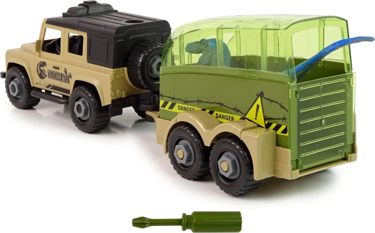 Rozebíratelný teréňák se šroubky