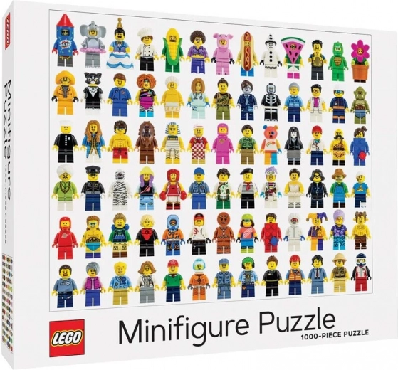 Puzzle LEGO minifigurines 1000 pièces