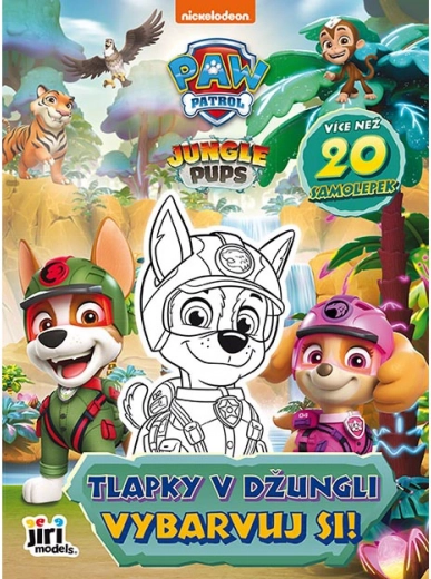 Malebøger Paw Patrol: Poter i junglen