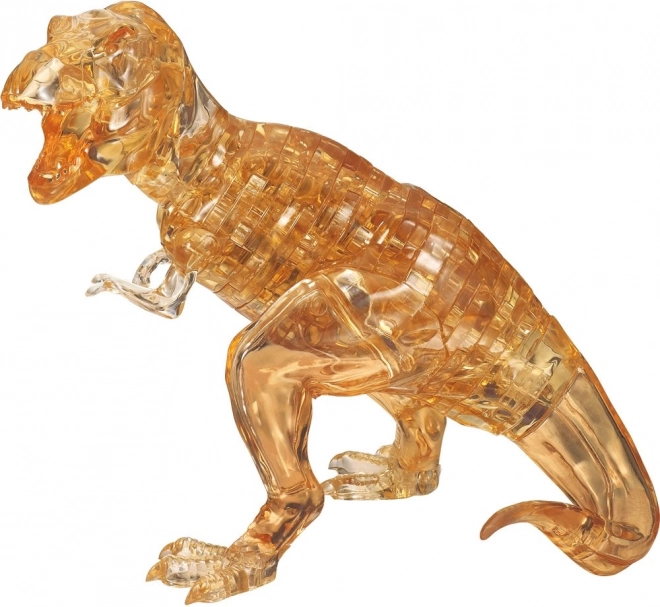 HCM KINZEL 3D Crystal Puzzle Tyrannosaurus, yellow, 49 pieces