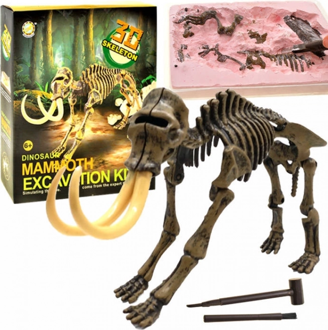 Régészeti készlet – T‑Rex csontváz 3D – Mamut