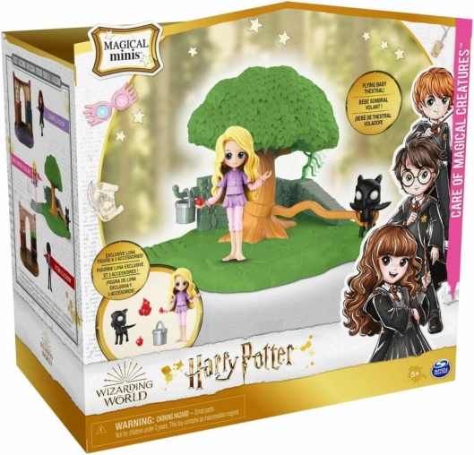 Set of Figures with Doll Wizarding World - Care for Magical Creatures