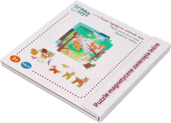 Magnetic Puzzle Book - Forest Animals