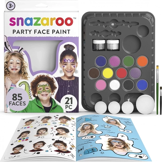 Snazaroo large face paint set Party Pack