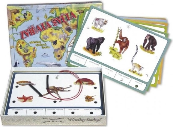Animaux du monde jeu éducatif