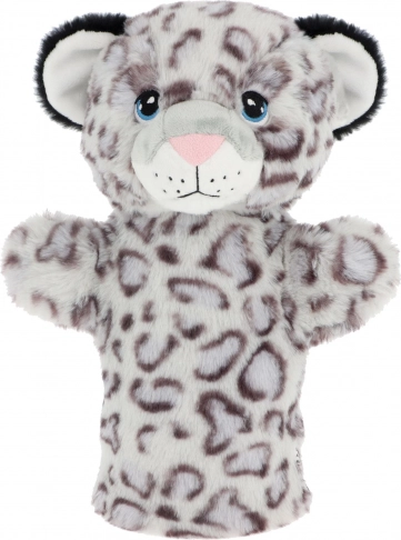 Keeleco Plush Puppet Snow Leopard