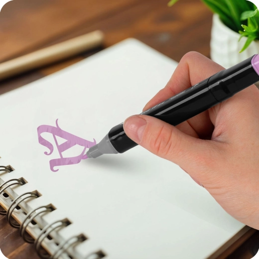 Inchiostro a rapida asciugatura, stabile e resistente all’acqua