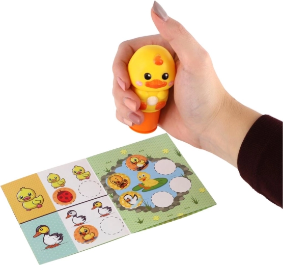 Easy stamping for small hands