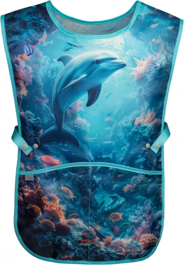 Children’s Washable Apron Baagl Dolphin