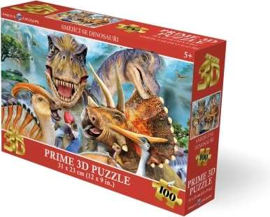 3D Puzzle Dinosaur Selfie 100 Pieces