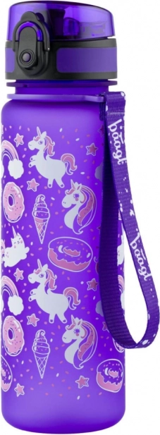 BAAGL Children's Drinking Bottle with Unicorn Motif, 500 ml