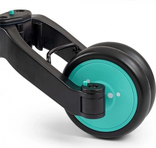 Tichá a stabilní jízda na pěnových kolech