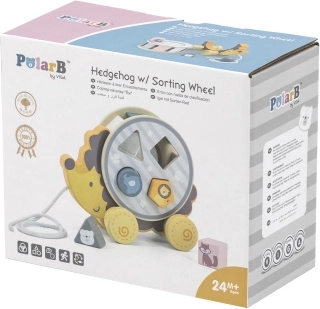Pull-along Hedgehog with Shape Sorter POLARB