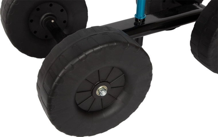 Grandes roues et siège stable