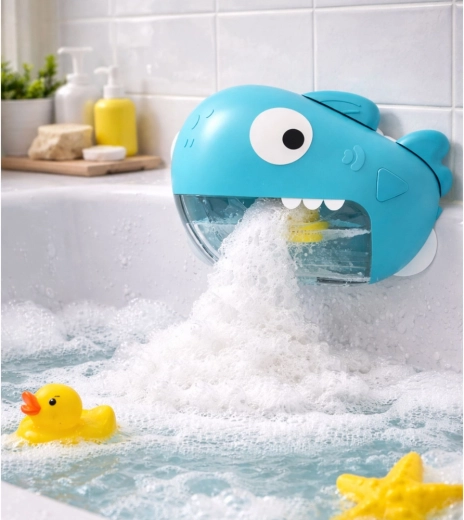 Mousse abondante sur simple pression de bouton