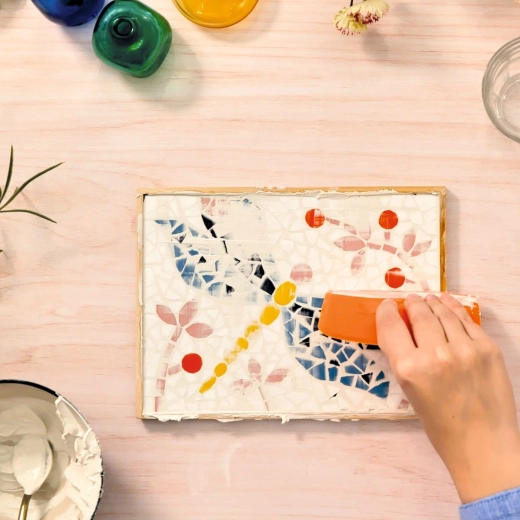 Clean grout lines and a professional finish