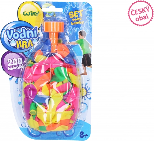 Vodní balónky 200 ks - Český obal