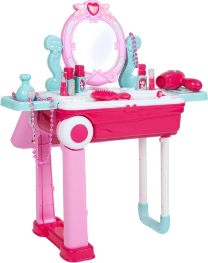 Magico tavolino da toeletta dalla valigetta 2 in 1