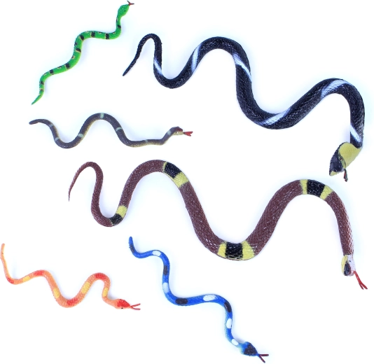 Slangen 6 stuks in zak