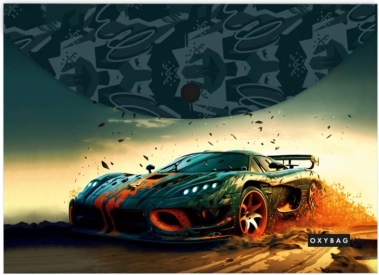 mapa s gumbom A4 s motivom CAR