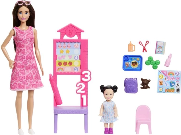 Complete classroom with rich accessories