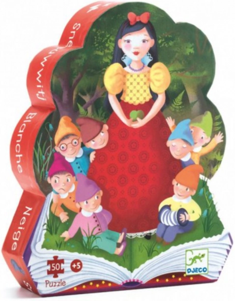 Panoramic Puzzle Snow White 50 Pieces Djeco