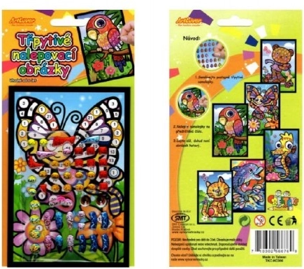 Immagine adesiva scintillante 15 x 10 cm