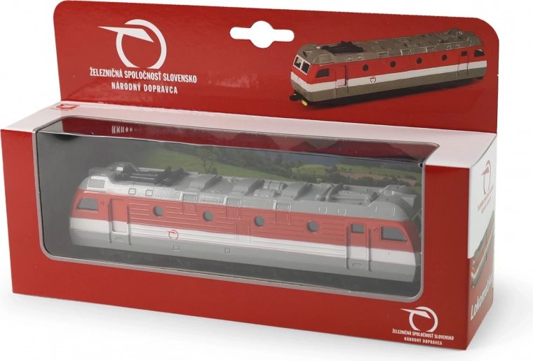 Kovov&aacute; Lokomot&iacute;va Červen&aacute; a &Scaron;ed&aacute; 17 cm