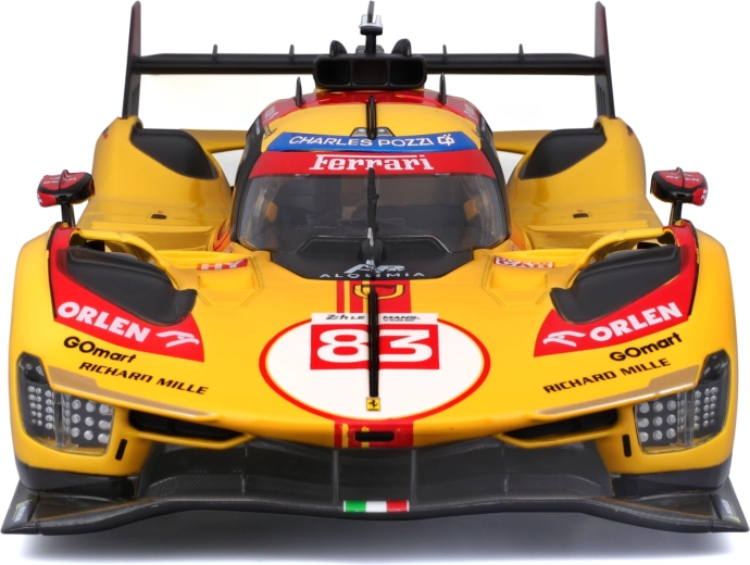 Realistische aerodynamica en racedetails