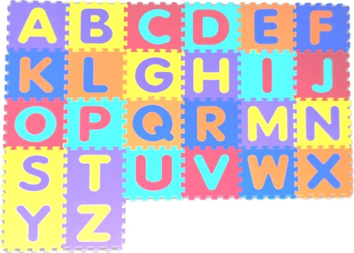 Alltoys foam puzzle – letters 30 × 30 cm