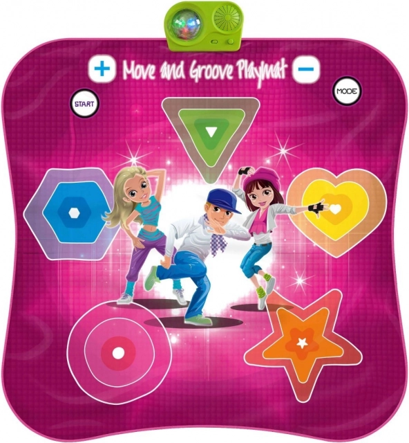 Move and Groove Dance Mat for Kids 3+ - Musical Game with Lighting