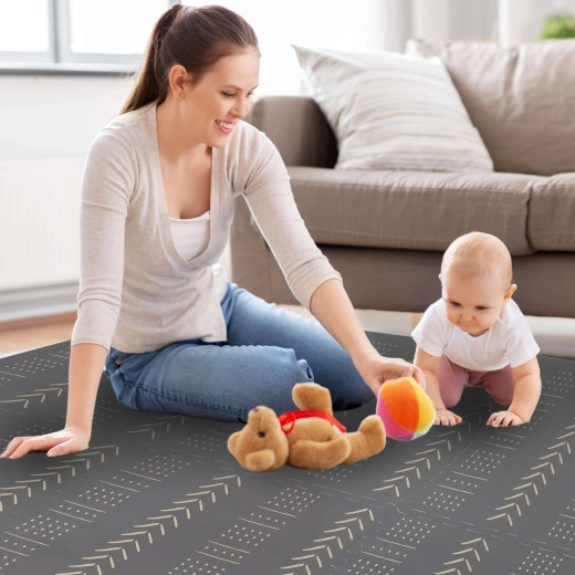 Durable, wipe-clean and quiet surface