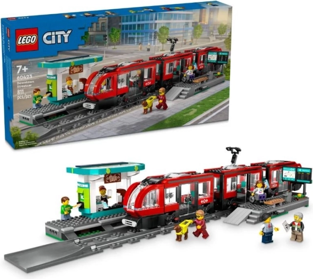 LEGO City City Tram with Station