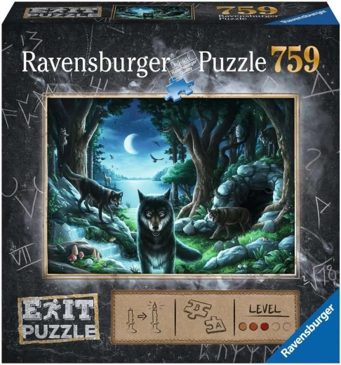 Ravensburger Escape EXIT Puzzle Wolf 759 Pieces