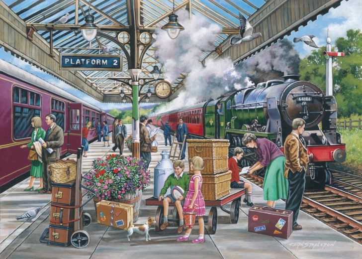 HOP Puzzle Ready to Depart 1000 Pieces