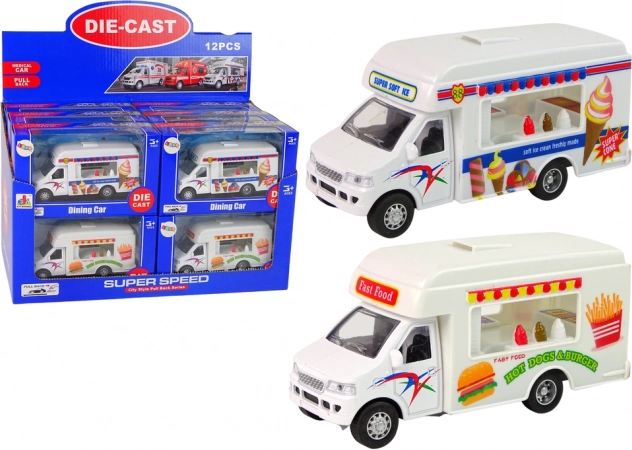 Auto Karavan Zmrzlináreň a Rýchle Občerstvenie Autíčka s Trecím Pohonom