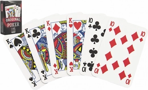 Spillekort ORIGINAL POKER – universelt sæt med 54 kort
