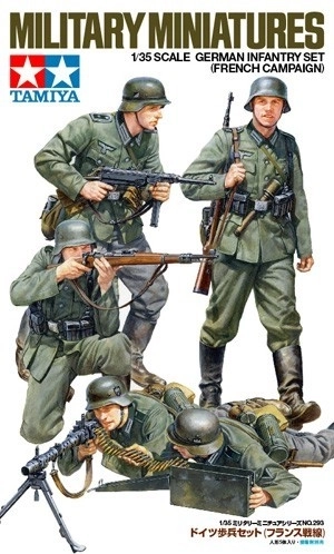 Model of German Infantry - French Campaign