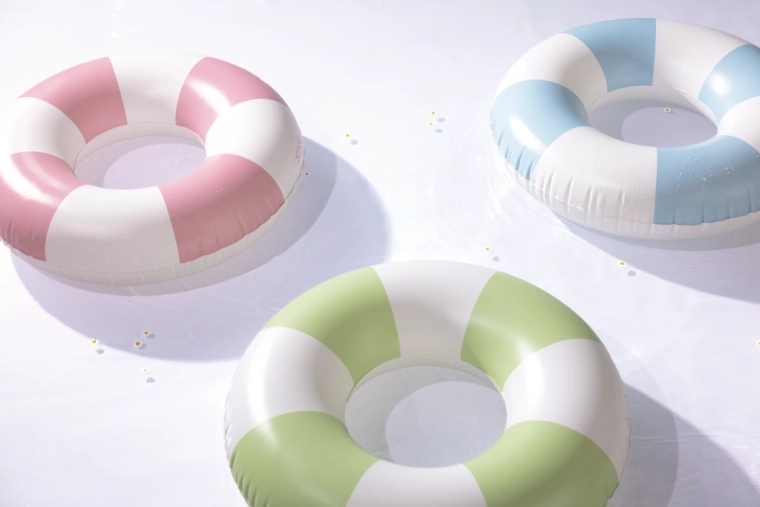 Rayures pastel stylées pour une meilleure visibilité