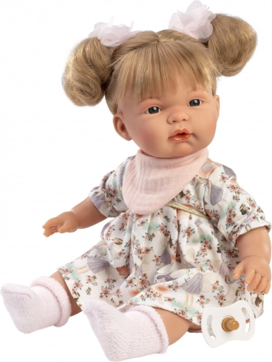 Interactive crying when the pacifier is removed