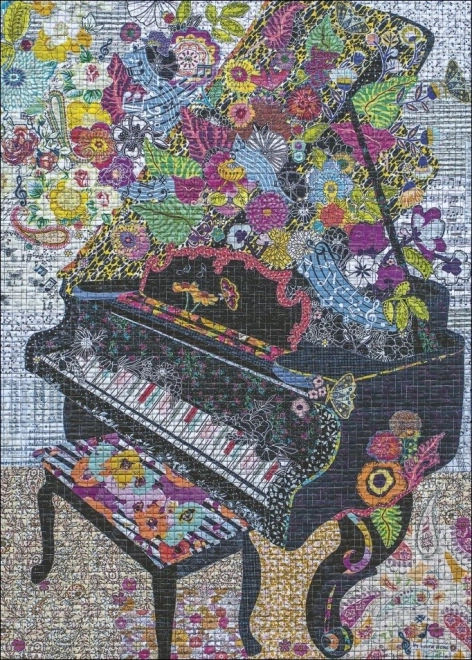 Puzzle HEYE Quilt Art: Piano 1000 pieces