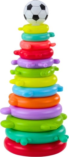 La pallina in cima motiva al gioco