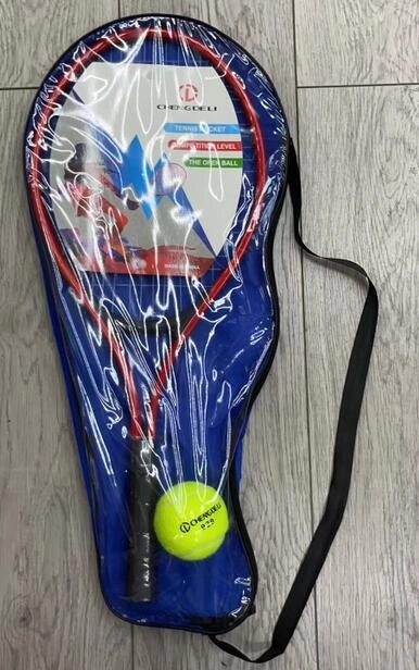 Dětská tenisová raketa s míčkem 53 cm