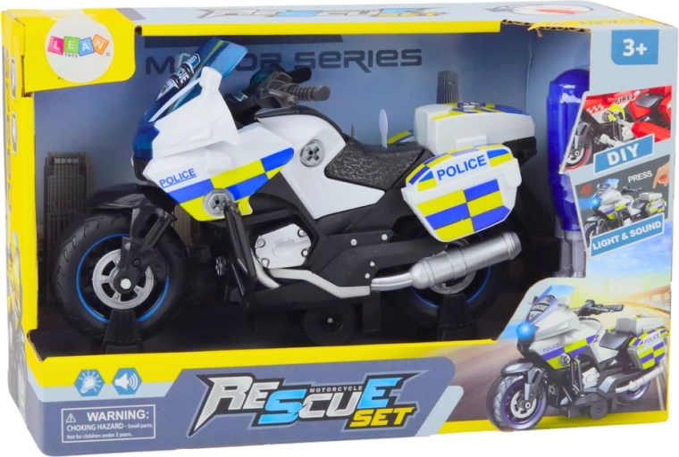 Světla a zvuky jako u skutečné policie