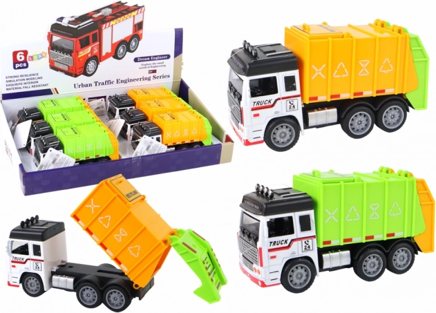 Garbage Truck with Trailer