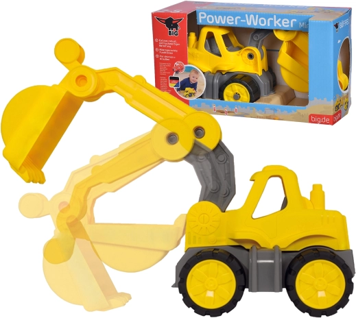 Mini Excavator Big Power Worker for Kids