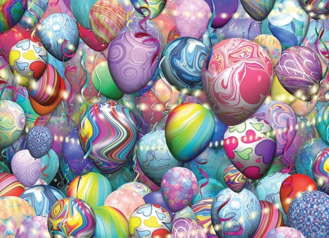 Puzzle Party Balloons 500 pieces COBBLE HILL