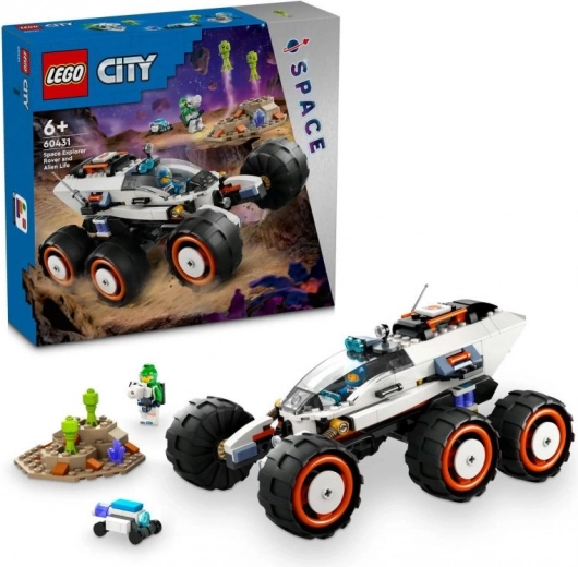 Lego City Space Rover and Alien Life Exploration