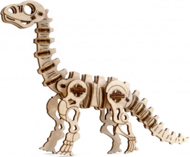Wooden 3D Puzzle Diplodocus, 50 Pieces
