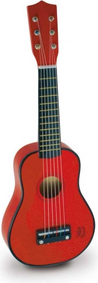 Vilac acoustic guitar red